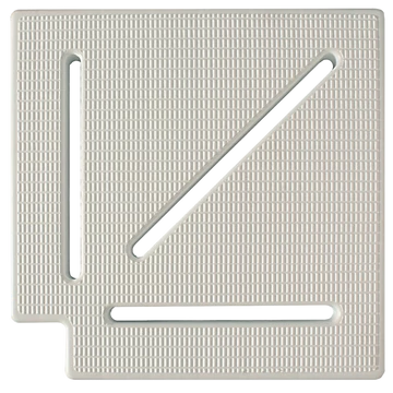 Túlfolyó sarok elem 90º 145mm