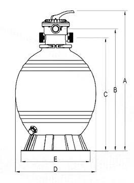 Basic Ø560mm Side 1 1/2"