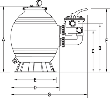 Basic Ø560mm Side 1 1/2"