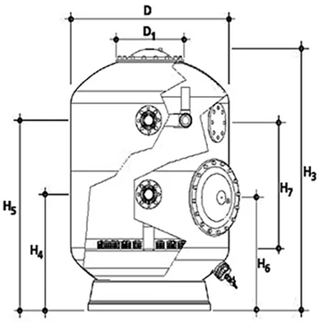 TRB Norm Ø900 1,2m 2" D90/75