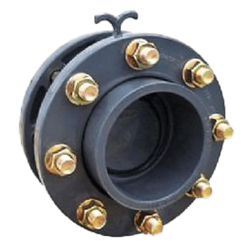 Rugós csappantyú karimákkal D160 PN10