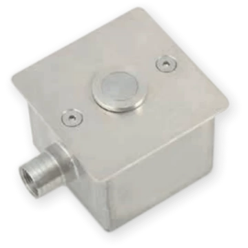 Beépítő inox doboz 1 piezo kapcsolóhoz